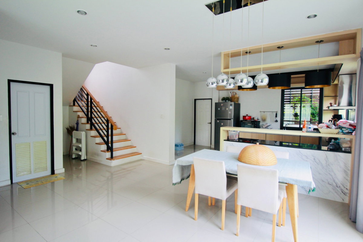 รูป ขายบ้านเดี่ยว 2 ชั้น หลังมุม 54.6 ตร.ว. บิลต์อินทั้งหลัง สกายวิลล์ (Skyville) ใกล้แยกบ้านแลง ระยอง - รูปที่ 8/26