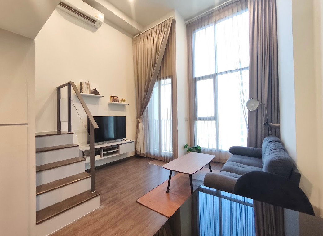 รูป KnightsBridge Spece Rama 9 - Duplex ห้องกว้าง ใจกลางพระราม9 พร้อมอยู่🏙️ - รูปที่ 2/12