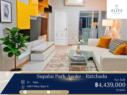 ✨ Exceptional Best Value Deal in Rama 9-Asoke! | Airy Unit with Great Ventilation - Easy Access to Expressway & New CBD ✨