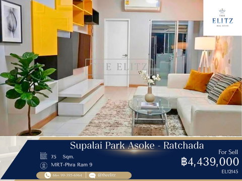 ✨ Exceptional Best Value Deal in Rama 9-Asoke! | Airy Unit with Great Ventilation - Easy Access to Expressway & New CBD ✨