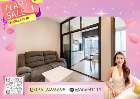 ✨🦄 Ready to move 🦄✨ Whizdom Avenue Ratchada - Ladprao ใกล้ MRT 0 เมตร เฟอร์ครบจบในที่เดียว โทร 096-2493698 (WDA0011)