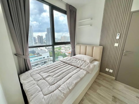 IDEO MOBI SUKHUMVIT 81 | 2 Bedroom ใกล้ BTS อ่อนนุช ห้องใหญ่ 42 ตร.ม. ชั้น 22 | เฟอร์ครบ พร้อมอยู่ | 28,000 บ./เดือน