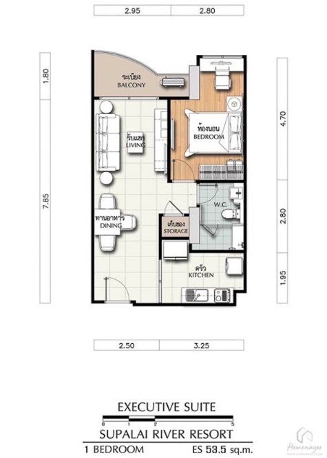 picture Code: 26KJ4389  for rent Supalai River Resort 🔥🔥 Line ID: @kjcondo (with @)🔥🔥 - 19/19