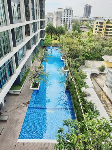 picture ðAvailable nowð Newly 2 beds 2 baths for rent, private corner room at Ideo Blucove Sukhumvit - 13/19