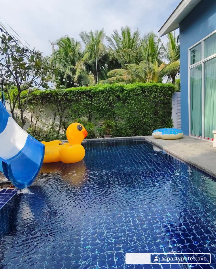รูป Blue Haven Pool Villa | Private Pool • Peaceful Stay • Cha-Am - รูปที่ 4/11