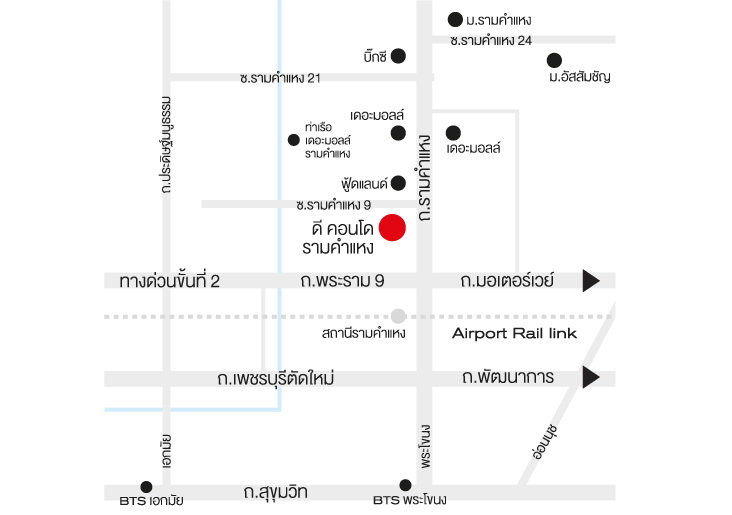 รูป CM02812 ให้เช่า ดี คอนโด รามคำแหง d Condo Ramkhamhaeng คอนโดมิเนียม ปากซอยรามคำแหง 9 (ฟู๊ดแลนด์) - รูปที่ 15/15