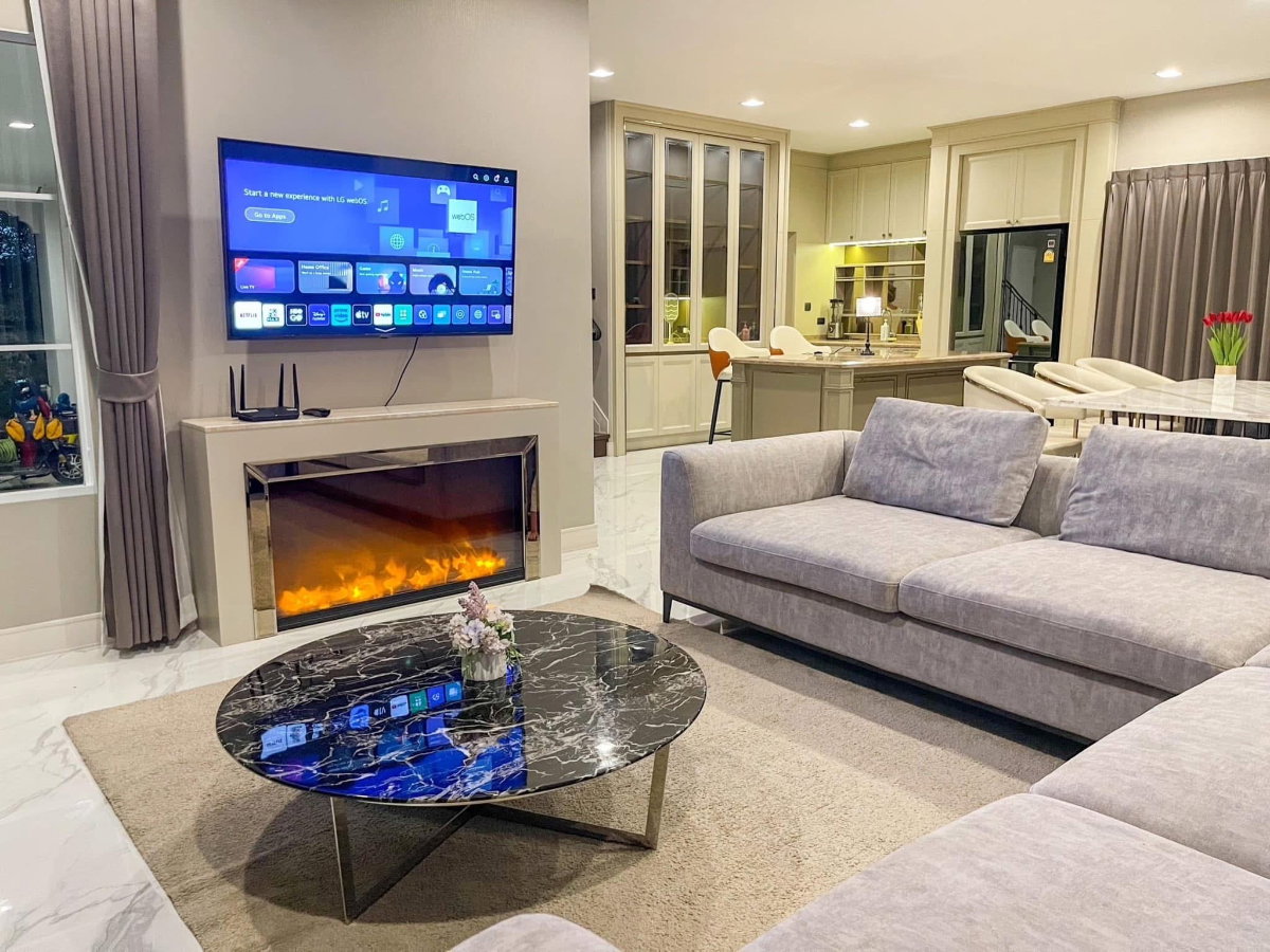 รูป ขายบ้านเดี่ยวหรู นันทวัน รามอินทรา–พหลโยธิน 50 บ้านแปลงมุม 108 ตร.ว. พร้อมอ - รูปที่ 2/9