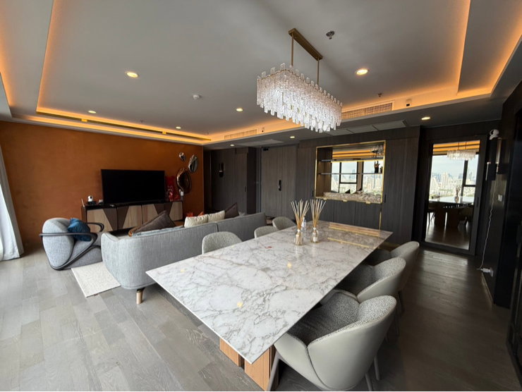 รูป ✨🏡 COCO PARC Bangkok ( โคโค่ พาร์ค ) 252 ตร.ม. (3 นอน 4 ห้องน้ำ + 1 ห้องแม่บ้าน) ชั้น 32 - รูปที่ 6/40