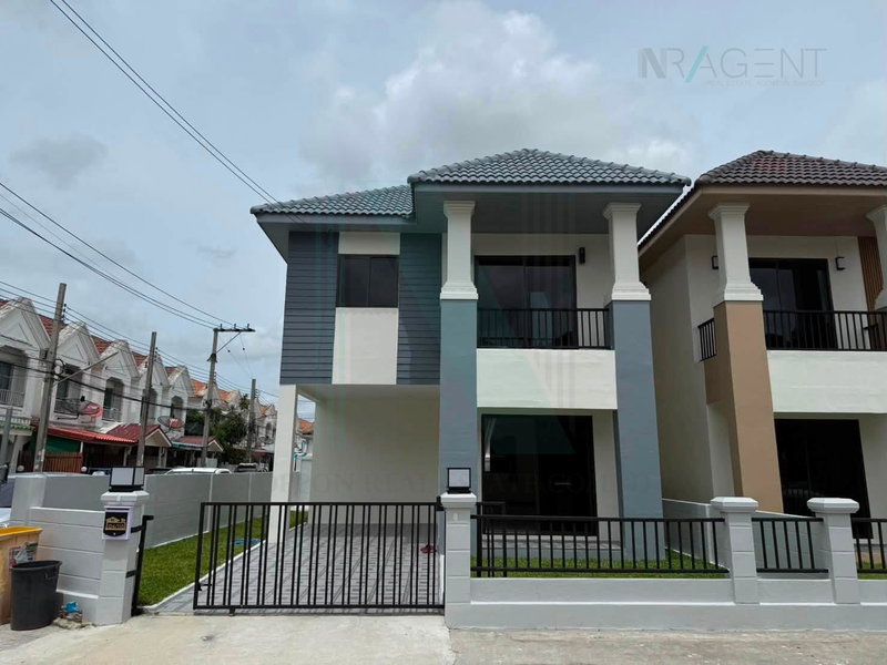 ขายบ้านเดี่ยว : ขายบ้านแฝด โครงการ สวนหลวงวิลล์ นิรันดร์ วิลล์ 3 2 ชั้น 3 ห้องนอน 3 ห้องน้ำ