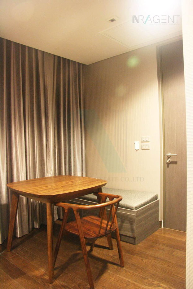 รูป 🚩 ให้เช่าคอนโด เดอะ ลุมพินี 24 อาคาร 1 ชั้น 30 1 ห้องนอน ขนาด 29.00 ตรม ใกล้ รพ.เทพธารินทร์ - รูปที่ 7/8