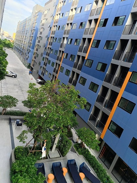 รูป ห้องสวยที่ **The Origin บางแค** ชั้น 4 ตึก A (ตึกนี้สงบ เป็นระเบียบ) ตื่นเช้ามาเจอวิวสระว่ายน้ำ ลมพัดเย็นสบายทั้งวัน เพียง 9,000 บาท เท่านั้น - รูปที่ 14/16