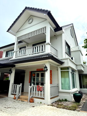 Houses for rent ม.เอเชียอาคเนย์ : House for rent at Bangbon 4bedroom 4 bathroom