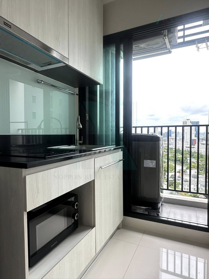 รูป ให้เช่าคอนโด นิช โมโน เมกะ สเปซ บางนา อาคาร 1 ชั้น 24 1 ห้องนอน ขนาด 31.00 ตรม ใกล้ รพ.พริ้นซ์ สุวรรณภูมิ - รูปที่ 7/8
