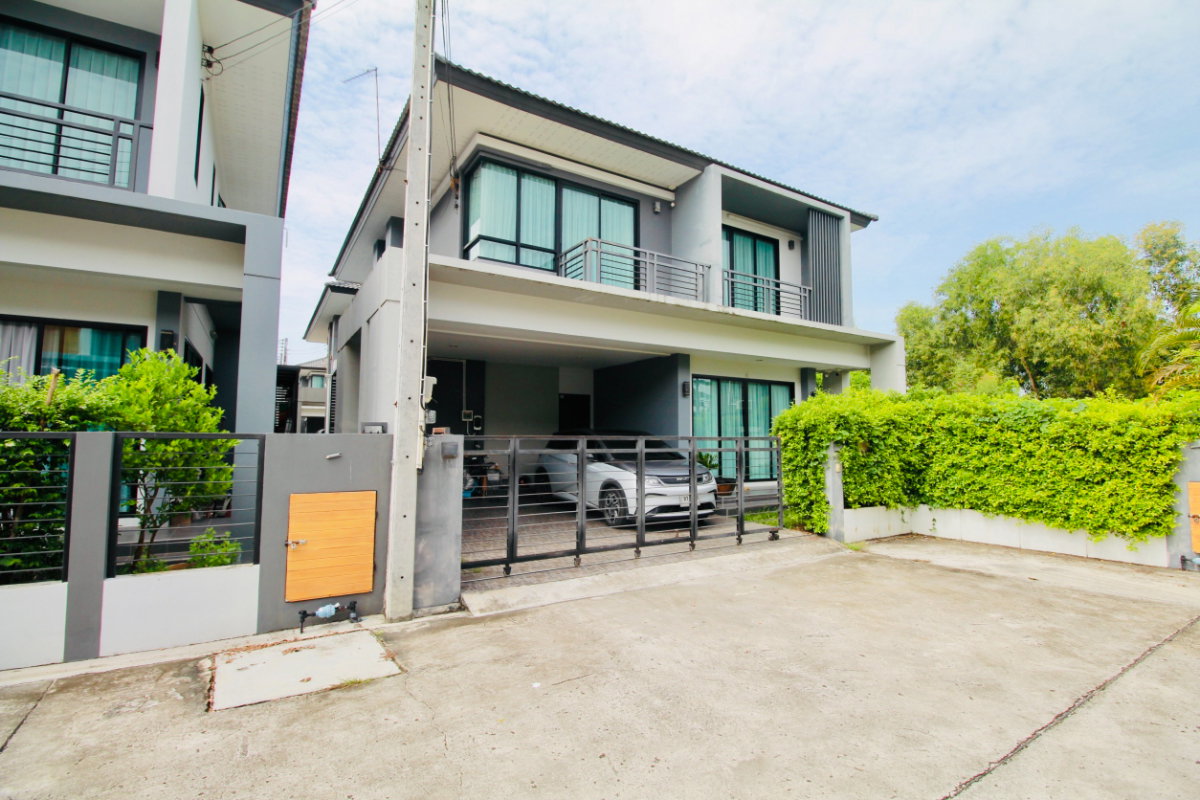 รูป ขายบ้านเดี่ยว 2 ชั้น หลังมุม 54.6 ตร.ว. บิลต์อินทั้งหลัง สกายวิลล์ (Skyville) ใกล้แยกบ้านแลง ระยอง - รูปที่ 2/26