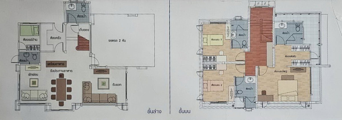 รูป ขายบ้านเดี่ยว 2 ชั้น หมู่บ้านบลูลากูน ทำเลดี เดินทางสะดวก - รูปที่ 3/3