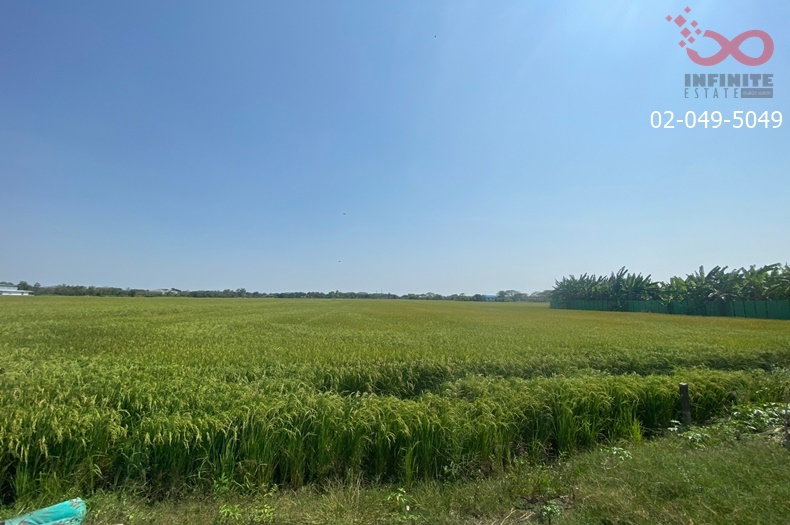 รูป ขายที่ดิน 29 ไร่ 65 ตร.ว. ถนนนิมิตรใหม่ - ประชาร่วมใจ ซอยวัดสุขใจ 14 คลองสามวา ติดถนน 2 ด้าน - รูปที่ 3/5