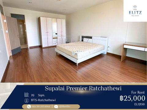 ✨ High-Rise Condo with Spacious Living Area in Prime Ratchathewi | Main Phetchaburi Road - Close to BTS Ratchathewi, Phaya Thai & Siam Paragon ✨