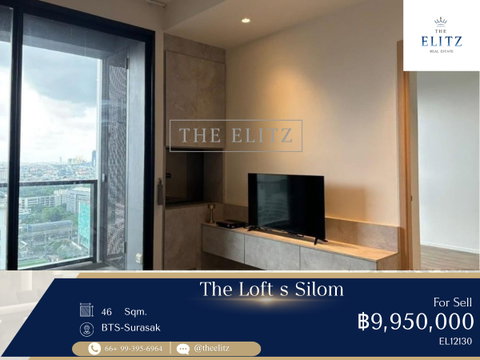 ✨ Hot Deal at Best Price! Luxury Loft Condo in Heart of Silom | Beautifully Designed Unit - Near BTS Surasak & BCC School ✨