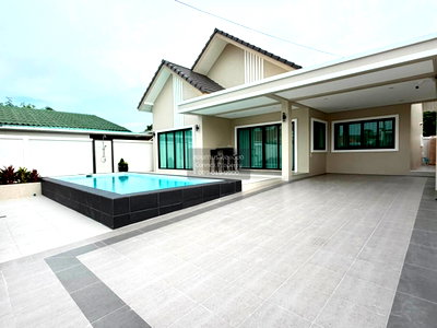 Houses for sale Thai Polymer Textile  : For Sale House , Pattaya Green ville , Nong Prue , Bang Lamung , Chon Buri , CX-169528 ✅ Live chat with us ADD LINE @connexproperty ✅
