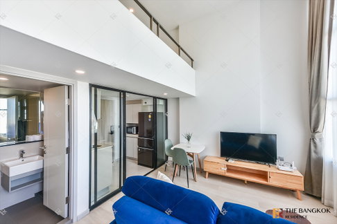 🔥ขาย KnightsBridge Prime Sathorn ห้อง Loft เพดานสูง แต่งครบ พร้อมอยู่ ใกล้ Bts ช่องนนทรี