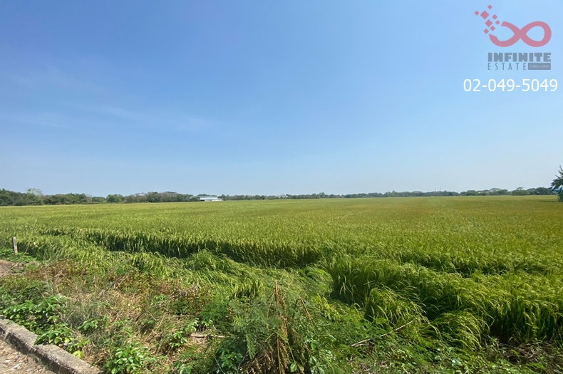 รูป ขายที่ดิน 29 ไร่ 65 ตร.ว. ถนนนิมิตรใหม่ - ประชาร่วมใจ ซอยวัดสุขใจ 14 คลองสามวา ติดถนน 2 ด้าน - รูปที่ 4/5