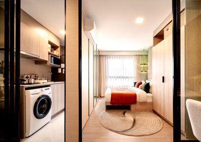 Condos for sale : The Base Bukit I Ready to move in, Close to Central and Marko Phuket