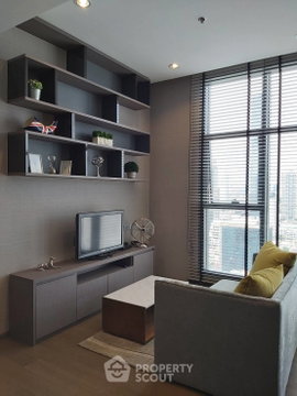 ชั้น 27 ห้องหนึ่งห้องนอน The Diplomat Sathorn ใกล้ BTS สุรศักดิ์ 90 เมตร (ID 825726)