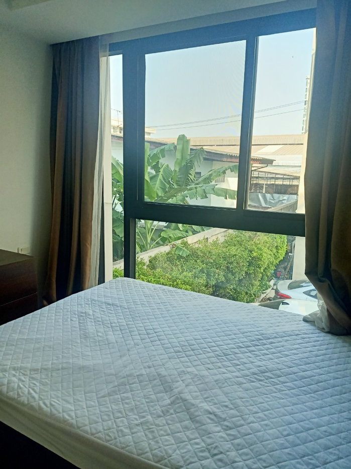 picture Condo for RENT : Abstract sukhumvit 66/1  𝐒𝐢𝐳𝐞 : 62 sqm. 2 Bed / 2 Bath  𝐅𝐥𝐨𝐨𝐫 : 2nd  ✅Fully furnished - 5/14