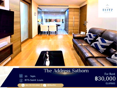 เช่าคอนโด BTS เซนต์หลุยส์ : ✨  Rare Item! Highly Sought-After Unit in Super Luxury Sathorn Residence | Peaceful & Ultimate Privacy - Near BTS St. Louis ✨