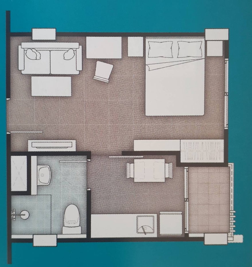 รูป ขายด่วน! วาสนา คอนโด อุตรดิตถ์ (Vasana Condo)  - รูปที่ 9/14