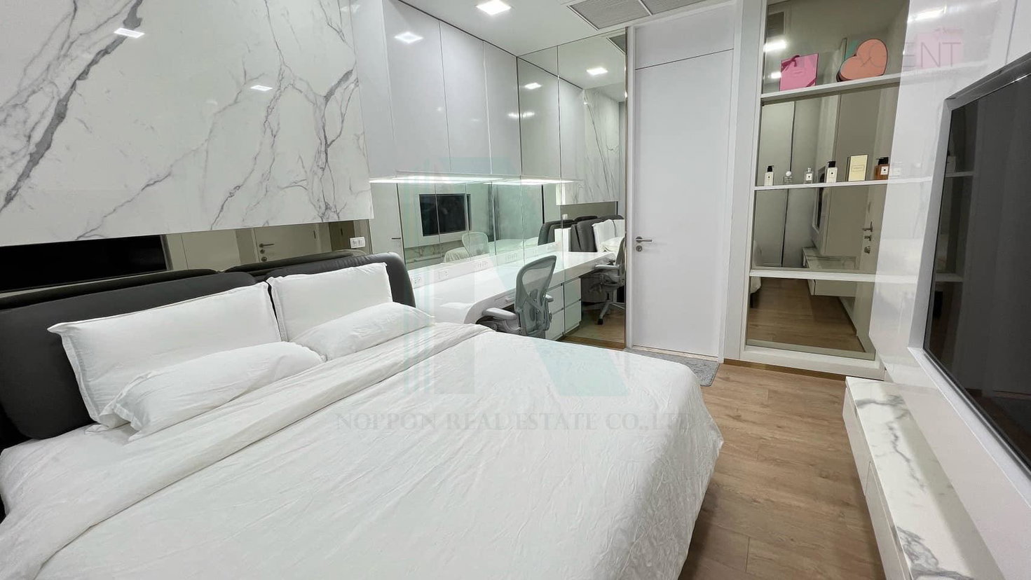 รูป 🎊 ให้เช่าคอนโด โนเบิล บีไนน์ทีน อาคาร A ชั้น 4 1 ห้องนอน ขนาด 60 ตรม ใกล้ โรงเรียนวัฒนาวิทยาลัย - รูปที่ 4/8