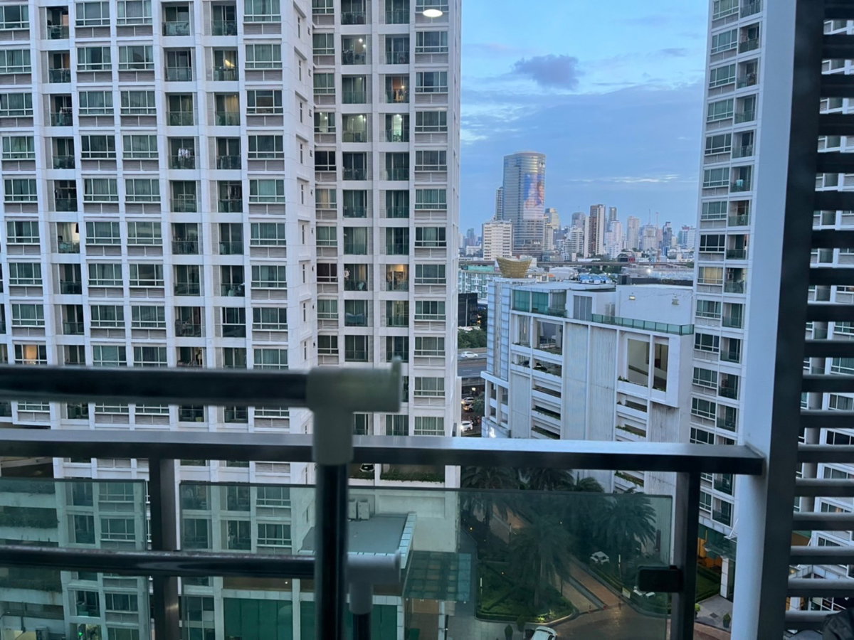 รูป ขายคอนโค ติดถนนพระราม 9 อาคาร A ชั้น 11 ด้านล่างอาคารมีเซเว่น - รูปที่ 10/14