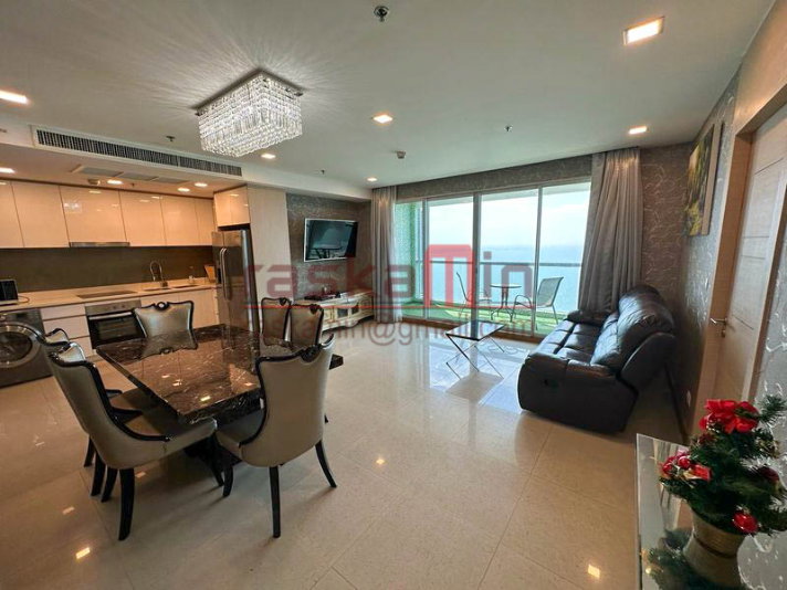 🌊 The Palm Wongamat | คอนโดหรูติดหาด ชั้น 26 วิวทะเลเต็มตา 2 นอน 2 น้ำ 99 ตร.ม. | เช่า 78k/เดือน