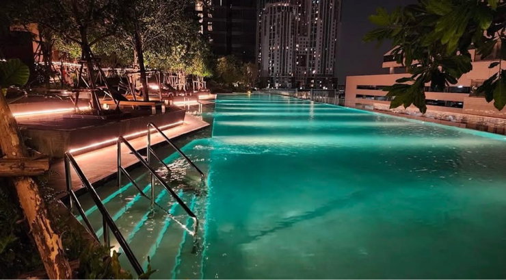 รูป 🏙️✨ ขายด่วน คอนโดหรู One Nine Five Asoke–Ratchada  ใกล้ MRT พระราม 9 - รูปที่ 11/12