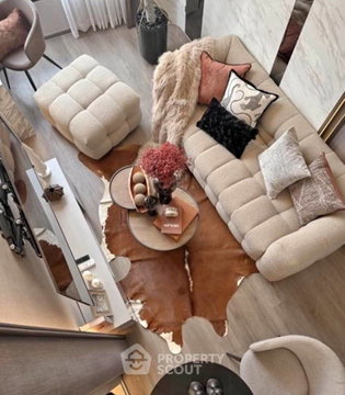 15th-Floor 2-BR At SOHO Bangkok Ratchada Near MRT Huai Khwang (ID 3209239)