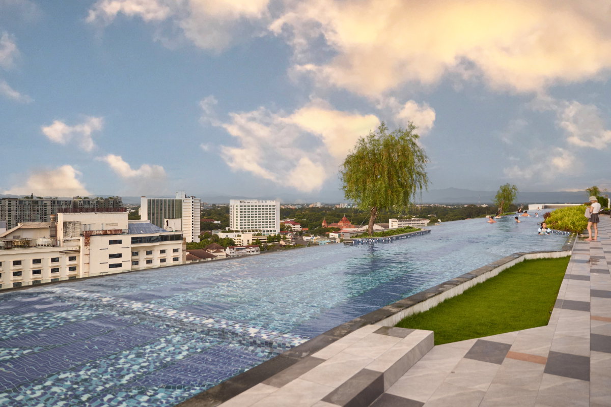 ให้เช่า Astra Sky River เชียงใหม่ | 1 ห้องนอน วิวเมือง ชั้น 5 (EN below)
