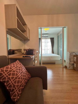 ห้องบิวท์สวย ชั้นสูง ลมดีมาก! 1 Bed  เครื่องซักผ้าครบ วิวไม่บล็อก ใกล้ KBank ใหญ่ 🧺