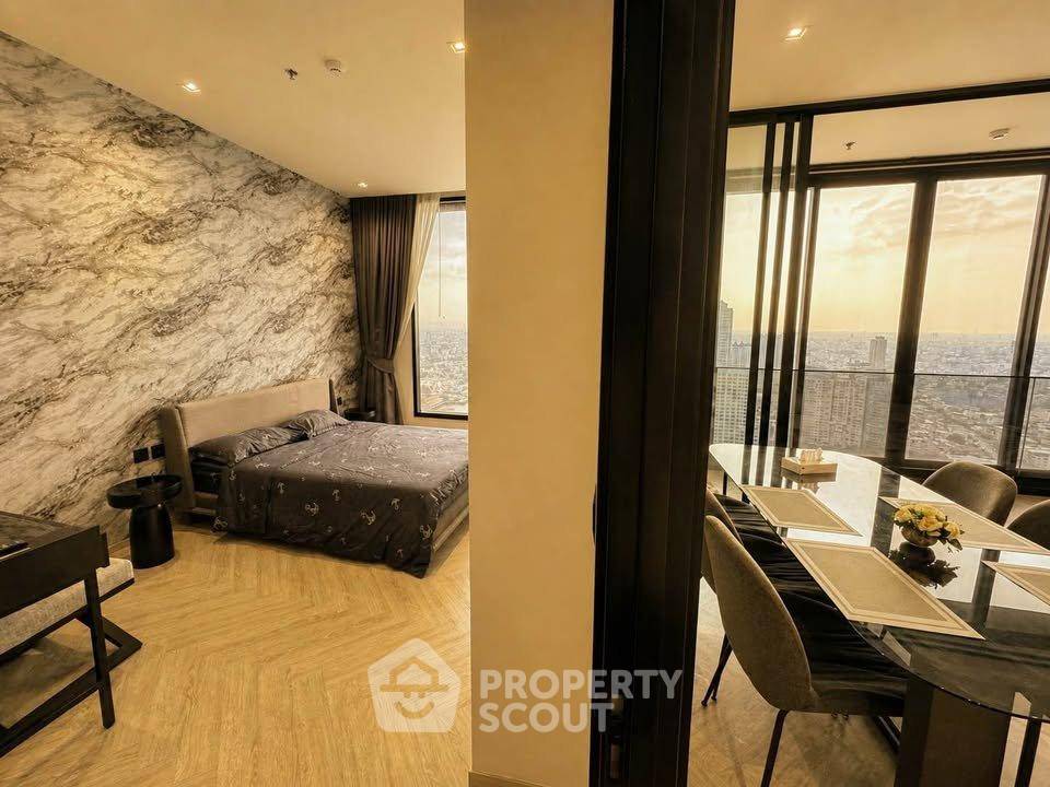 รูป ชั้น 42 คอนโด 1 ห้องนอน Chapter Charoennakhorn Riverside ใกล้ BTS กรุงธนบุรี (ID 3001499) - รูปที่ 6/12