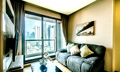 คอนโด BTS เซนต์หลุยส์ : ใกล้ BTS Saint Louis 200 ม. คอนโด 1 ห้องนอน The Address Sathorn (ID 3210081)