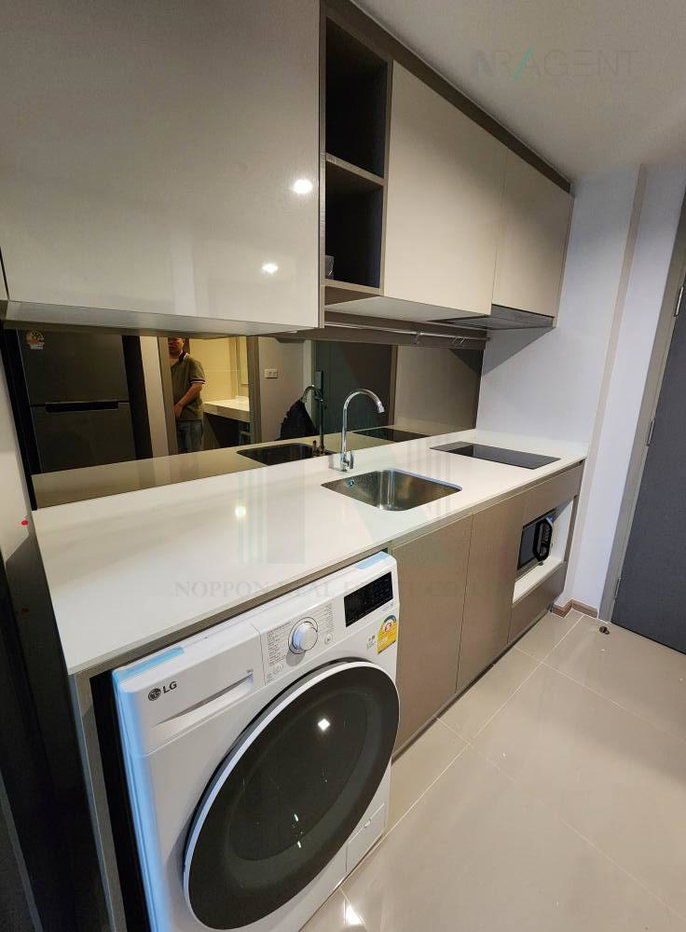 รูป 🚩 ให้เช่าคอนโด ไอดีโอ พระราม 9 - อโศก อาคาร 1 ชั้น 30 Duplex ขนาด 37 ตรม ใกล้ MRT พระราม 9 - รูปที่ 8/8