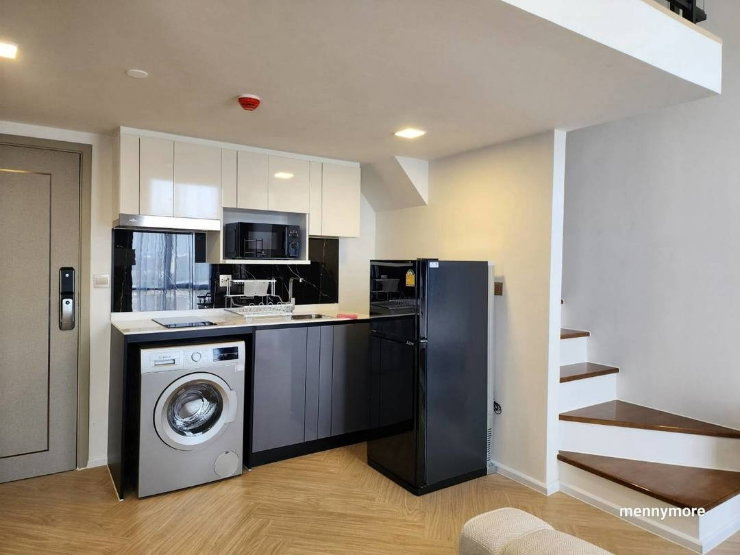 รูป Modiz collection บางโพ ติด MRT บางโพ ห้องดูเพล็กซ์แบบ 1Bed plus  - รูปที่ 2/20