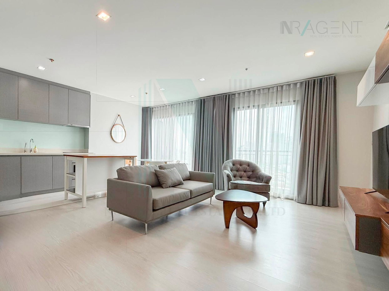 รูป 🚩Best room!🚩 ให้เช่า RHYTHM SUKHUMVIT 36-38 88 ตรม 2 ห้องนอน ชั้น 21 ใกล้ BTS ทองหล่อ - รูปที่ 4/8