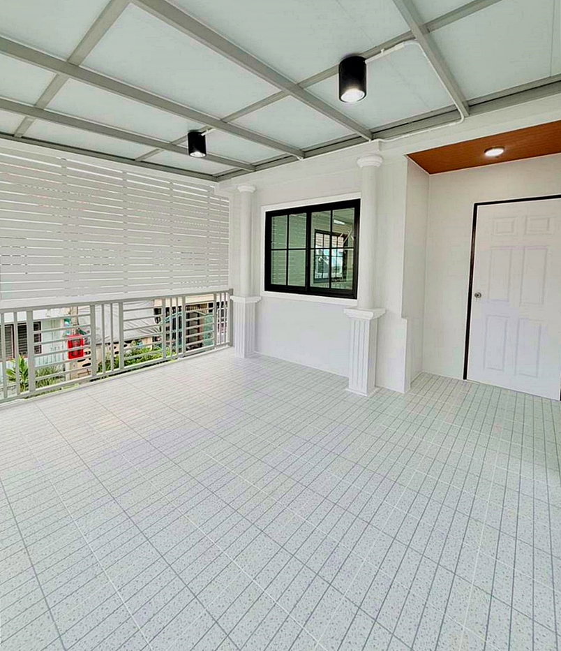 รูป MO.  บ้านสวย  หลังมุม  มีระเบียงหน้าบ้าน  #หมู่บ้าน ป.ผาสุข นิเวศน์ บางบัวทอง ใกล้เซ็นทรัล เวสเกต - รูปที่ 19/23