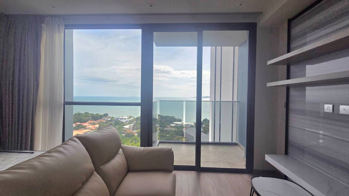 รูป 🎥 ⛵  FINAL CLEARANCE ⛵ Cozy Beach view / 20F / Studio room >> THB3.29mil彡 - รูปที่ 2/12