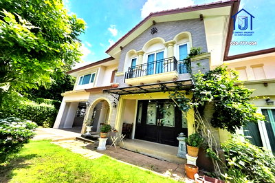 บ้านเดี่ยว สนามบินดอนเมือง : ขายบ้านเดี่ยว 2 ชั้น หมู่บ้าน ลัดดารมย์ วัชรพล-รัตนโกสินทร์  ใกล้ทางด่วนรามอินทรา-อาจณรงค์