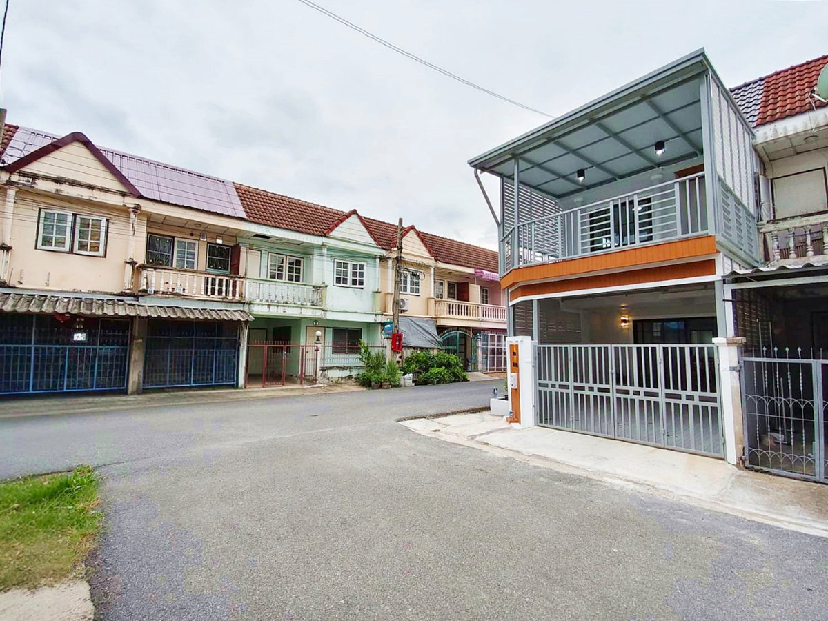 รูป AF. บ้านหลังมุม มีระเบียงหน้าบ้าน #หมู่บ้าน ป.ผาสุข นิเวศน์ บางบัวทอง ใกล้เซ็นทรัล เวสเกต - รูปที่ 3/23
