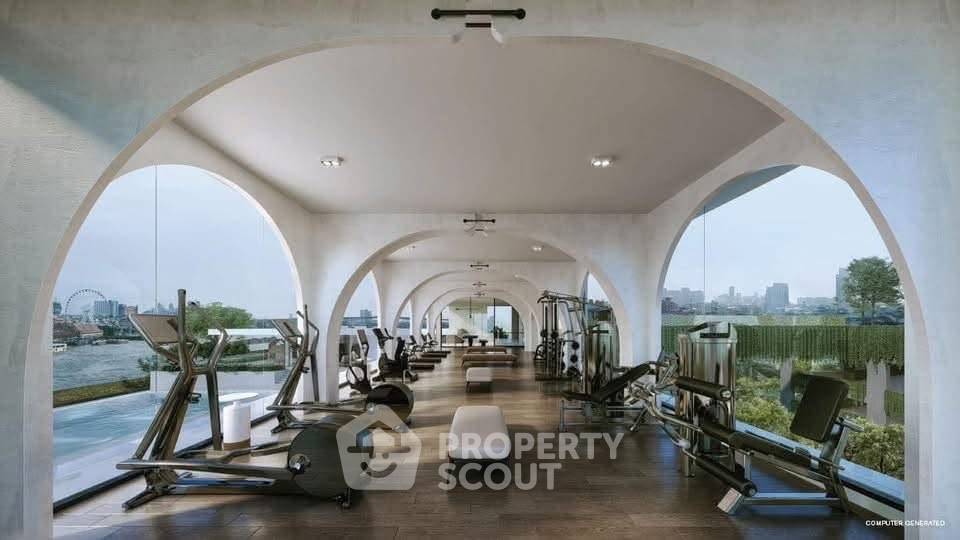 รูป ชั้น 40 คอนโด 1 ห้องนอน Chapter Charoennakhorn - Riverside ใกล้ BTS กรุงธนบุรี (ID 3210341) - รูปที่ 8/8