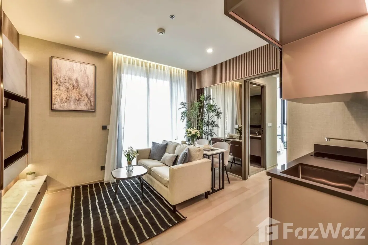 รูป ขาย คอนโด 1 ห้องนอน ในโครงการ ดิ เอ็กซ์โทร พญาไท - รางน้ำ 6688505 - รูปที่ 4/6