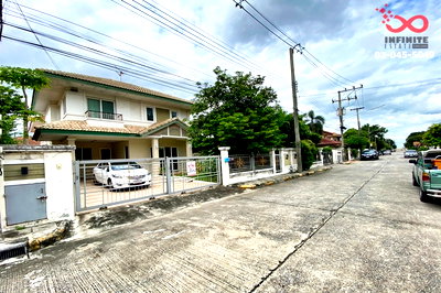 บ้านเดี่ยว ถนนลำลูกกา : ขายบ้านเดี่ยว 2 ชั้น 62 ตร.ว. หมู่บ้านวราบดินทร์ วงแหวน–ลำลูกกา (โซน 3) ใกล้วงแหวนกาญจนาภิเษก