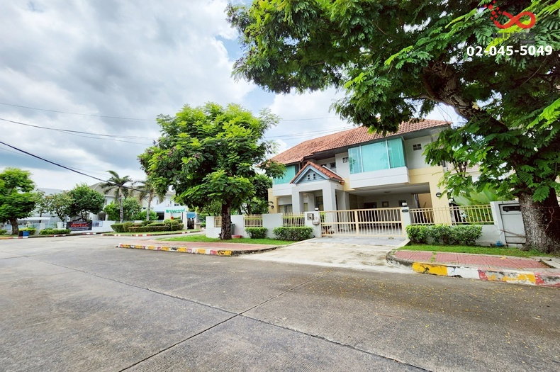 รูป ขายบ้านเดี่ยว หลังมุม 2 ชั้น 95 ตรว. เนเบอร์โฮม วัชรพล สุขาภิบาล 5 ใกล้ทางด่วนจตุโชติ พร้อมอ - รูปที่ 1/20